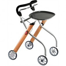 Let's Go Indoor Rollator Beuken/Zilver